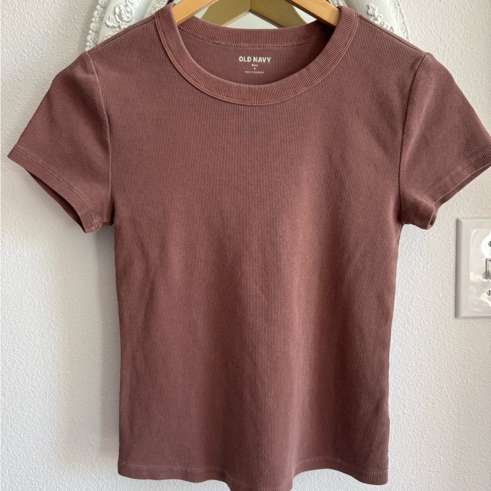 Old Navy Short Sleeve Snug Rib Tee Shirts SP & MP - Picture 5 of 16